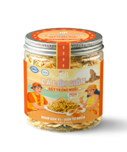Cá cơm sấy giòn tẩm vị trứng muối
