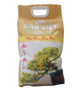 Gạo Dân Việt ST25 Lúa Tôm Thượng Hạng Túi 5 kg