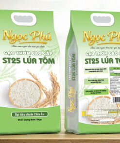 Gạo thơm cao cấp ST25 Lúa Tôm Túi 5 kg